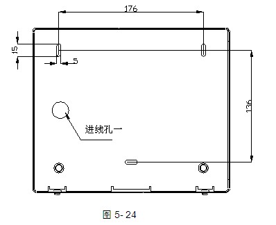 GST-LD-8316轉換開關安裝孔